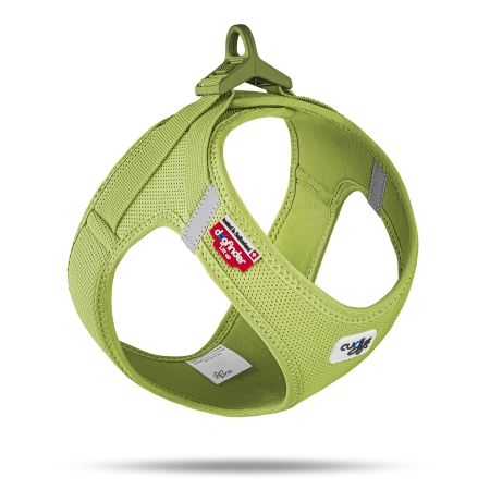 Curli Clasp Vest Geschirr Air-Mesh Lime