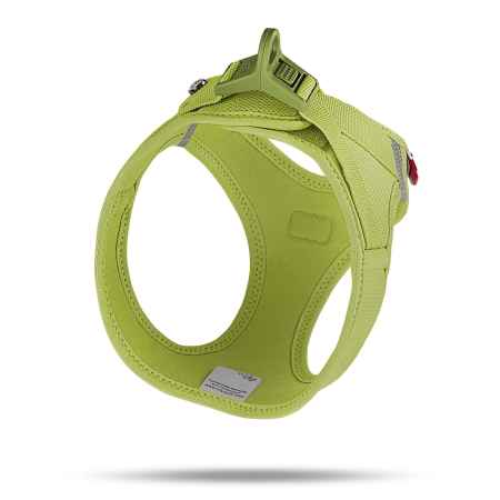Curli Clasp Vest Geschirr Air-Mesh Lime