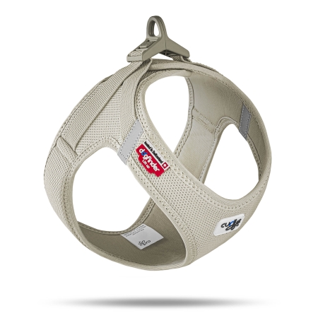 Curli Clasp Vest Geschirr Air-Mesh Light-Tan