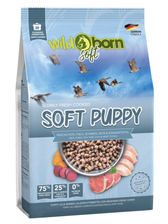 Wildborn SOFT PUPPY für Welpen 2 x 12 Kg - Doppelpack