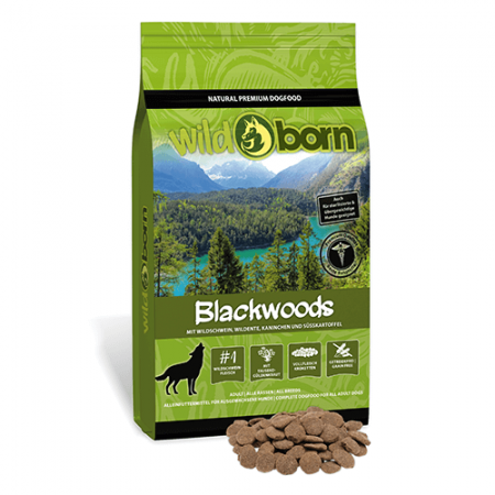 Wildborn Blackwoods 12Kg mit Kaninchen, Wildschwein & Rentier