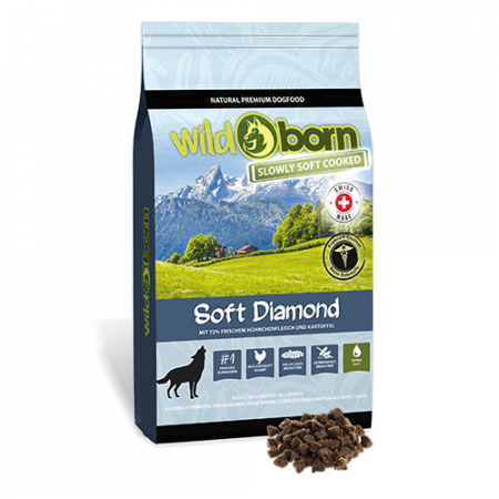 Wildborn Soft Diamond  MINI mit frischem Alpenhühnchen 12,0 kg